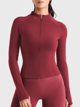 DICORYA — Veste de sport zippée ajustée