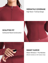 DICORYA — Veste de sport zippée ajustée