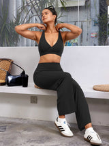 DICORYA — Brassière de sport col américain