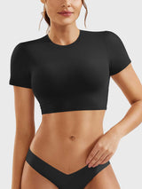 DICORYA — Crop top manches courtes