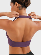 DICORYA — Brassière de sport col américain