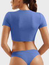 DICORYA — Crop top manches courtes