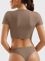 DICORYA — Crop top manches courtes