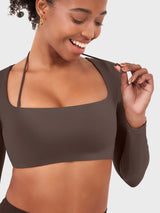 DICORYA — Crop top manches longues