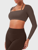 DICORYA — Crop top manches longues