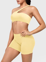 DICORYA — Brassière de sport asymétrique une épaule