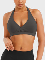 DICORYA — Brassière de sport col américain