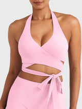 DICORYA — Brassière de sport croisée style ballet