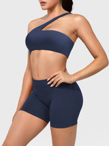DICORYA — Brassière de sport asymétrique une épaule