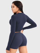 DICORYA — Haut sans couture manches longues