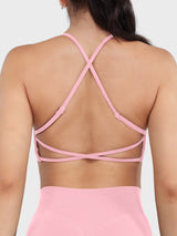 DICORYA — Brassière de sport col montant dos nu