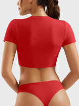 DICORYA — Crop top manches courtes