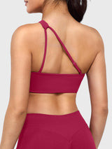 DICORYA — Brassière de sport asymétrique une épaule