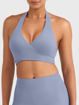 DICORYA — Brassière de sport croisée style ballet