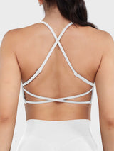 DICORYA — Brassière de sport col montant dos nu