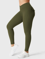 DICORYA — Legging ajusté à ceinture en V
