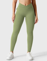 DICORYA — Legging ajusté à ceinture en V