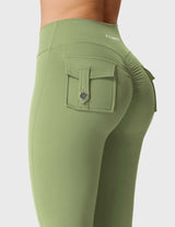 DICORYA — Legging ajusté à ceinture en V