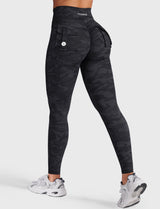 DICORYA — Legging camouflage ajusté