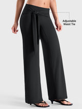 DICORYA — Legging droit à taille nouée