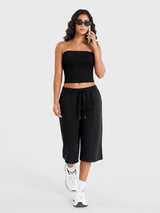 DICORYA — Pantacourt taille basse