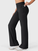 DICORYA — Legging droit long avec poches