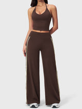 DICORYA — Legging droit à bande latérale
