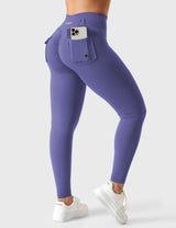 DICORYA — Legging ajusté à ceinture en V