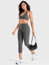 DICORYA — Legging corsaire taille haute