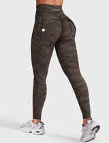 DICORYA — Legging camouflage ajusté