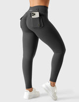 DICORYA — Legging ajusté à ceinture en V
