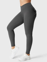 DICORYA — Legging ajusté à ceinture en V