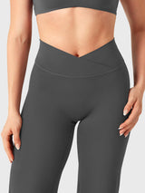 DICORYA — Legging droit à ceinture en V