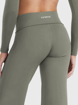 DICORYA — Legging droit à taille repliable