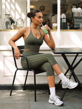 DICORYA — Legging corsaire à taille repliable