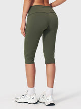 DICORYA — Legging corsaire à taille repliable