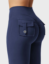 DICORYA — Legging évasé avec poches