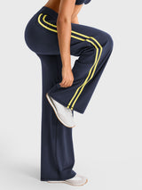 DICORYA — Legging droit à bandes contrastées