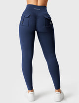 DICORYA — Legging ajusté à ceinture en V