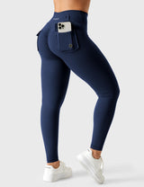 DICORYA — Legging ajusté à ceinture en V