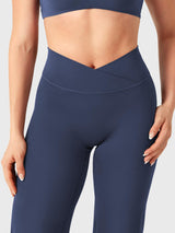 DICORYA — Legging droit à ceinture en V