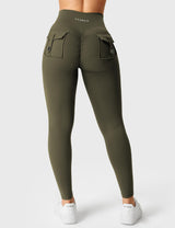 DICORYA — Legging ajusté à ceinture en V