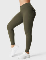 DICORYA — Legging ajusté à ceinture en V