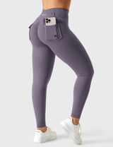 DICORYA — Legging ajusté à ceinture en V