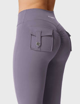 DICORYA — Legging ajusté à ceinture en V