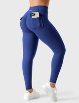 DICORYA — Legging ajusté à ceinture en V