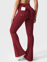 DICORYA — Legging évasé avec poches