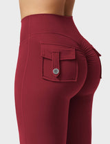 DICORYA — Legging évasé avec poches