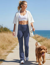 DICORYA — Legging bootcut légèrement évasé