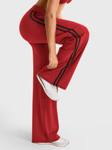 DICORYA — Legging droit à bandes contrastées